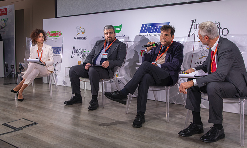 Da sinistra: Chiara Daltri, Fabrizio Pattuelli, Fabio Massimo Pallottini e Roberto Della Casa